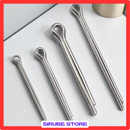 

Pin Penahan Sliver Split Pins Cotter Fixings Assorted 175 PCS - M1