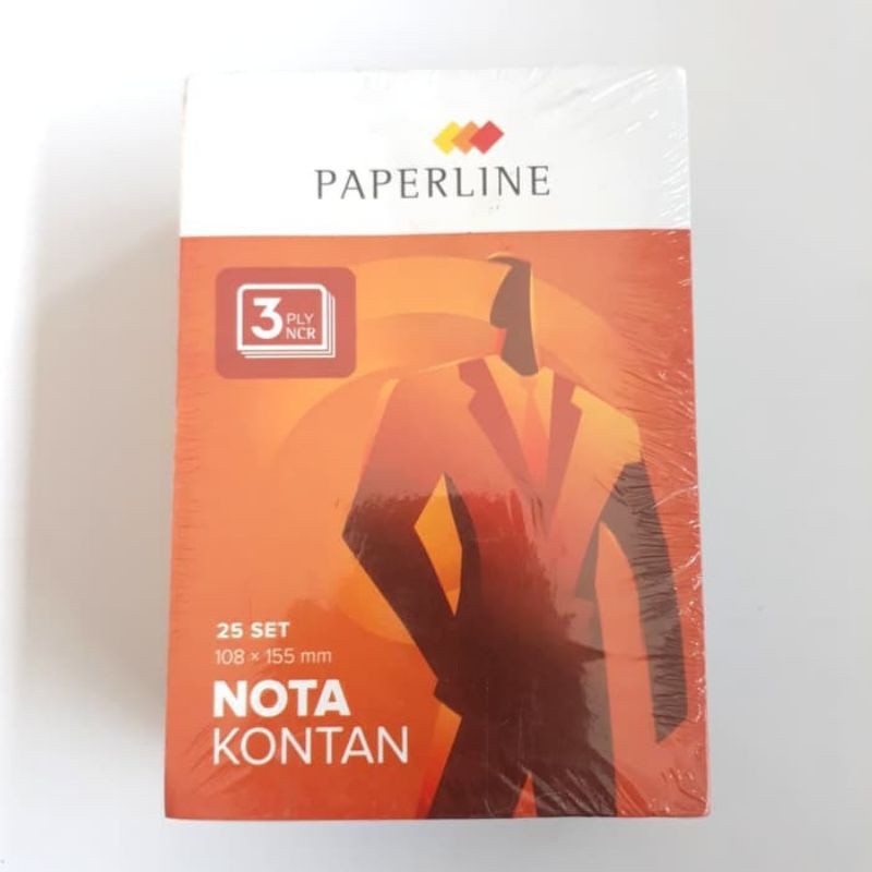 

Nota Kontan kecil 3ply/K3 Paperline ( 1pak/10buku )