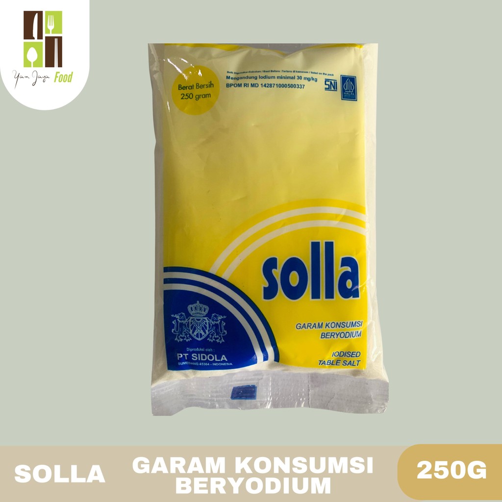 

Solla Garam Konsumsi Beryodium / Garam Dapur / Garam Masak