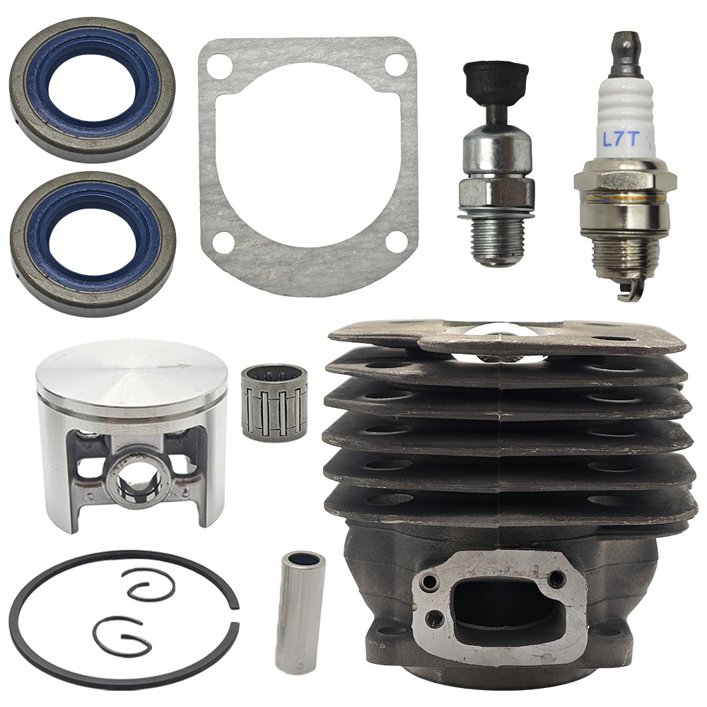 Big Bore 52mm Cylinder Piston Gasket Kit For Husqvarna 61 268 272 272XP Chainsaw 503758172 503446501
