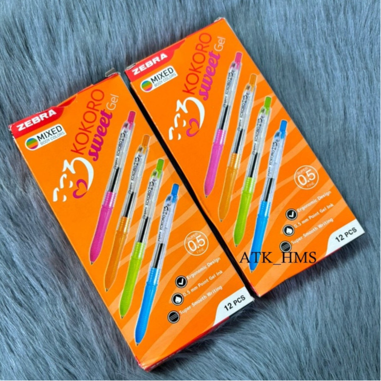

Pulpen Gel / Pen Gel Zebra KOKORO Sweet Gel