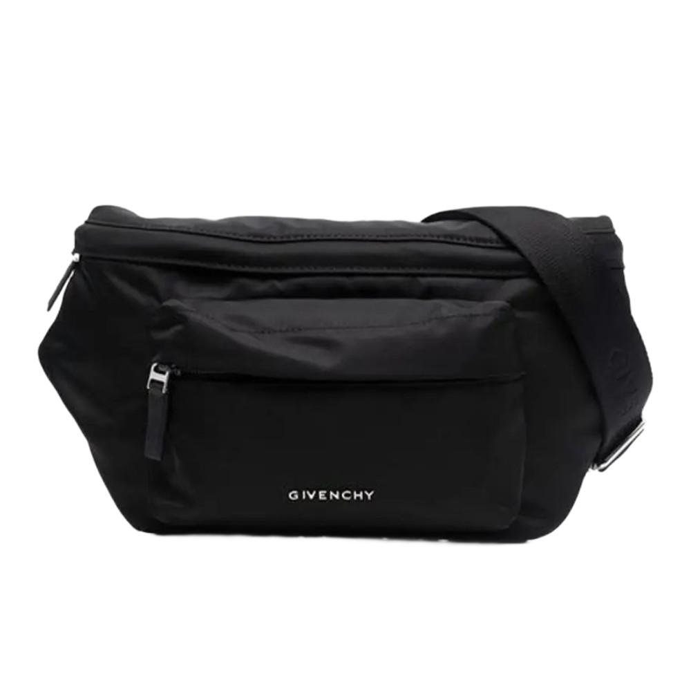 Essential Logo Black Waistbag / Tas Branded Original