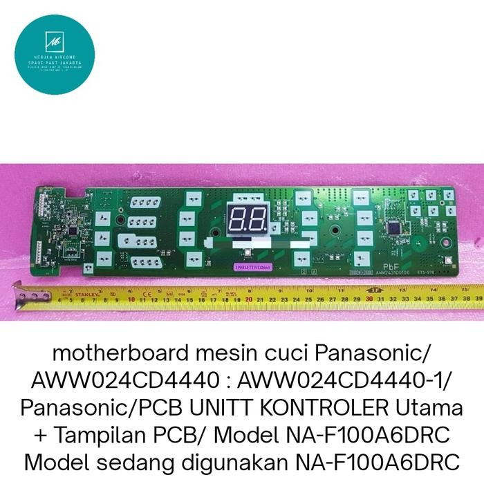 

motherboard mesin cuci Panason ic/AWW024CD4440 : AWW024CD4440-1/