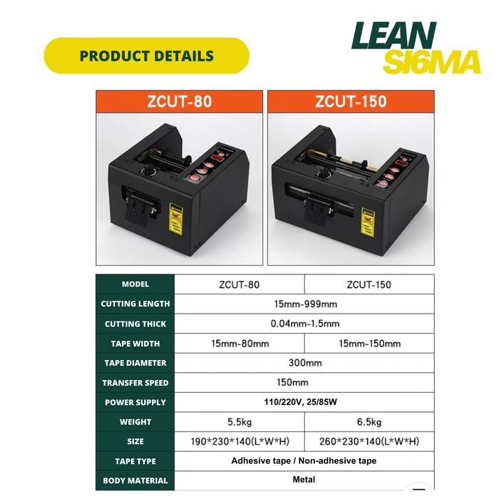 

Heavy Duty Industrial Automatic Tape Dispenser ZCut-80 ZCut-150 Pemotong Lakban Industri Otomatis Z Cut 80 150 ZCut80 ZCut150 - ZCut-80