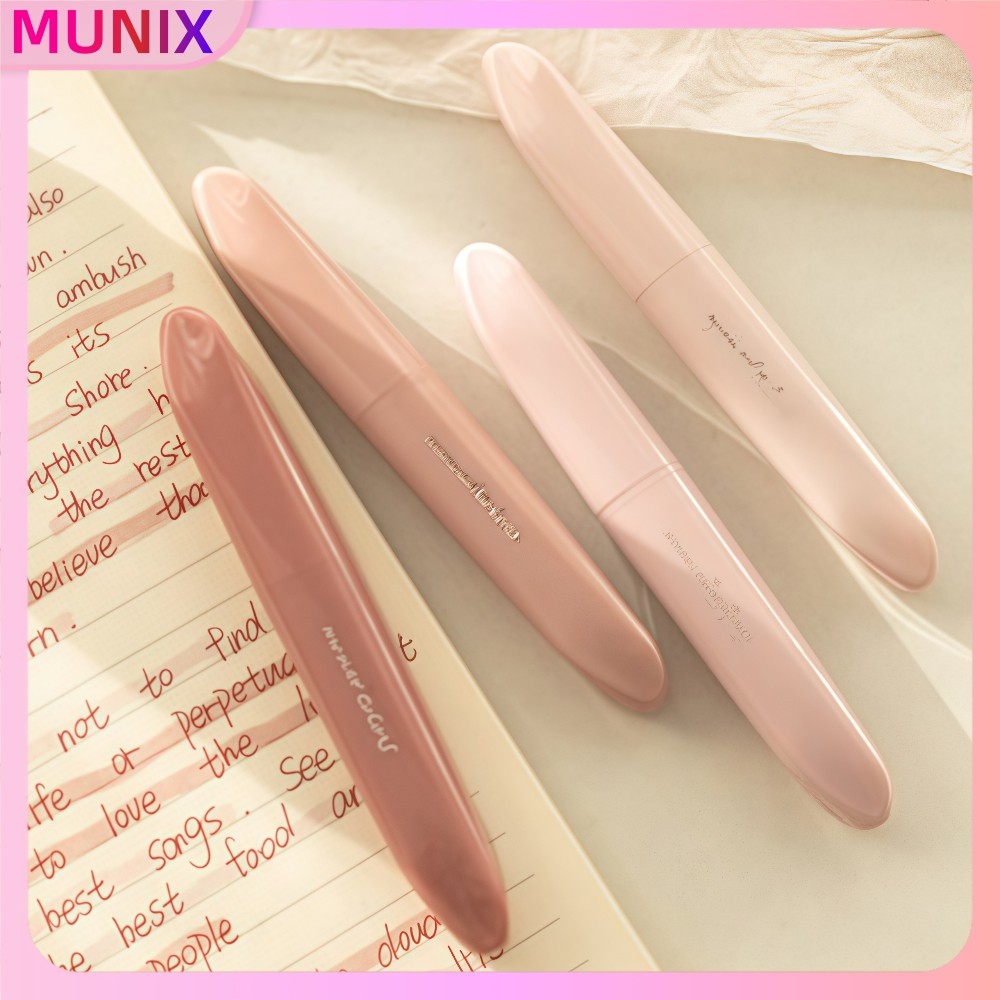 

【Ready-COD】Stabilo Warna Warni 4pcs-Spidol Pastel&Highlighter Mini,Aesthetic,Alat Tulis Sekolah