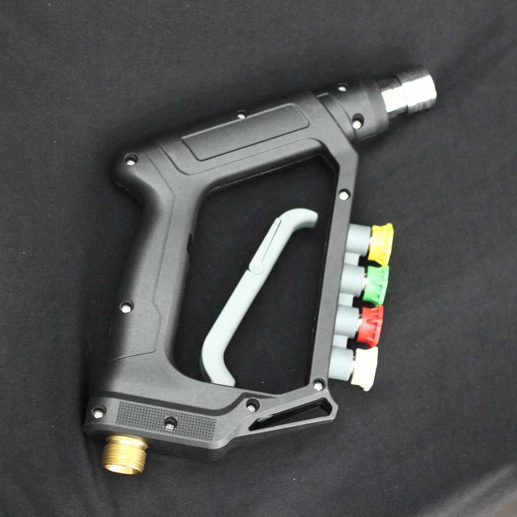 Pressure Washer Gun Short Quick Connect 160 Bar