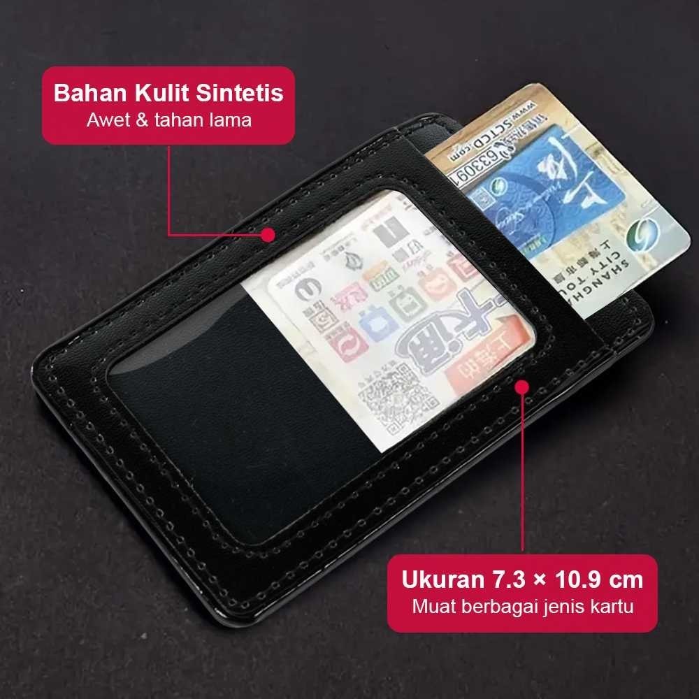 

SLTNSTR Kantung Badge Holder Name Tag Kartu ID Debit Credit Card - 610
