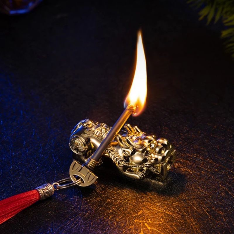 Korek Api gesek model dragon mancis korek gesek naga unik