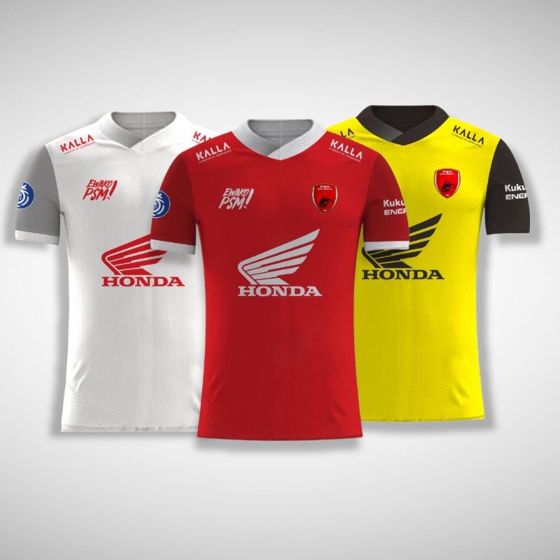 Jersey PSM Makassar BRI Liga 1 2021 Free Nameset Full Printing