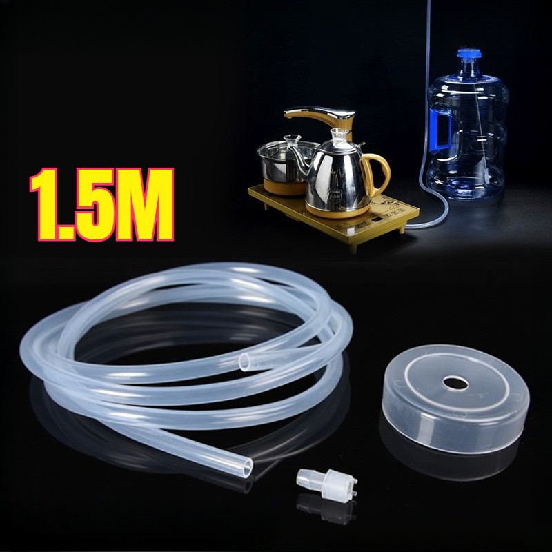 Selang Pompa Galon 1.5m/Pipa Air Silicone Food Grade/Selang Pipa Silikon Untuk Pompa Galon Electric