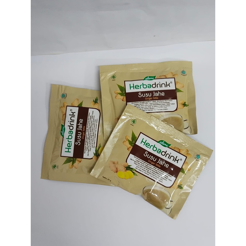 

HERBADRINK SUSU JAHE 20 GR