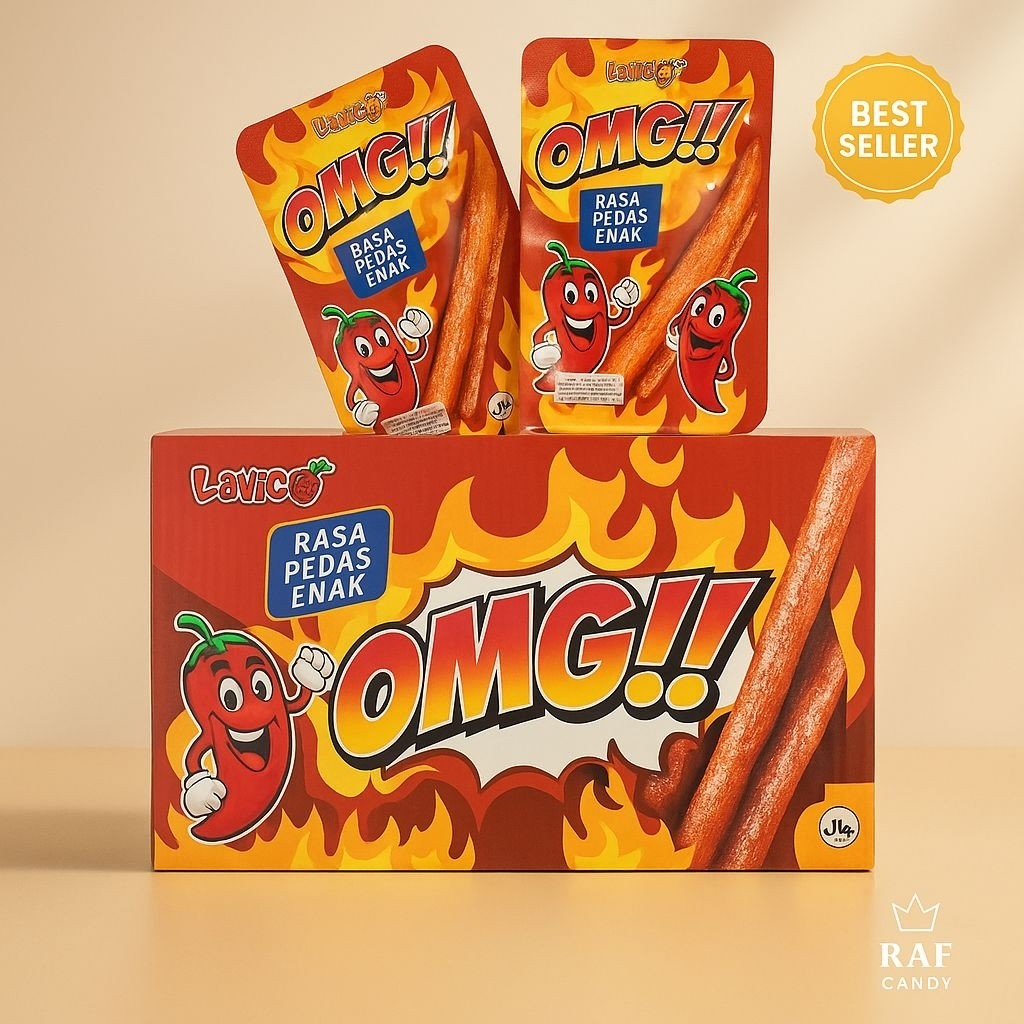 

[ Luvmi ] OMG Sticky Rasa Pedas Enak 30 Pcs