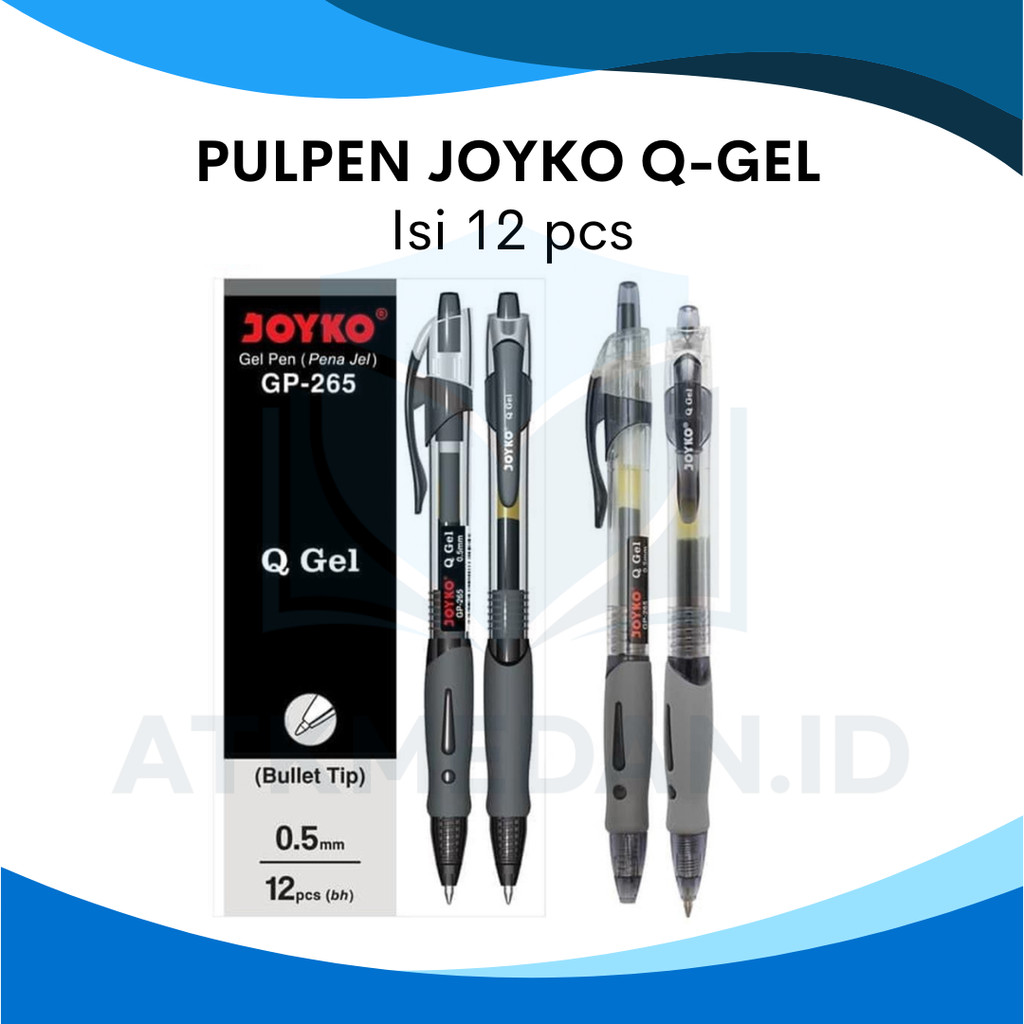 

PULPEN Q-GEL JOYKO GP-265 PER LUSIN (12PCS)