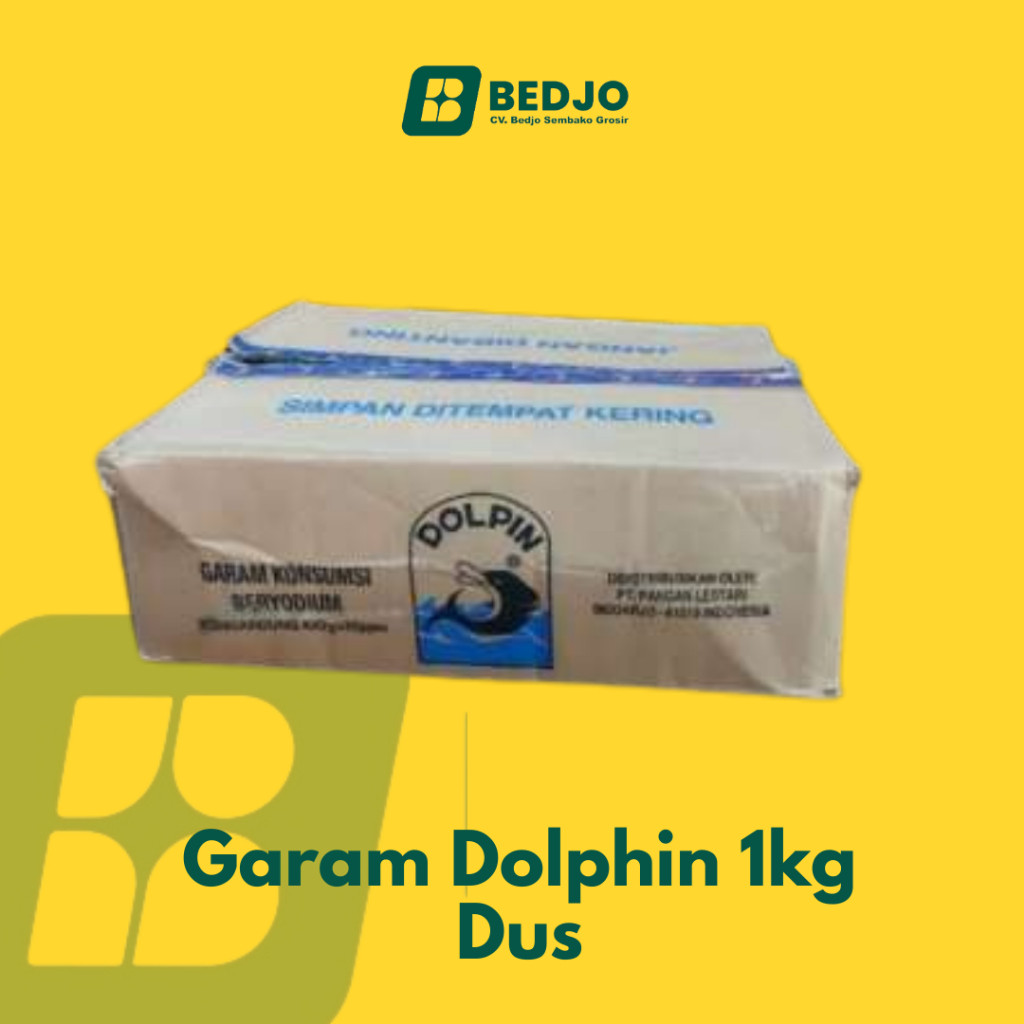 

Garam Dolphin 1Kg Dos Isi 12