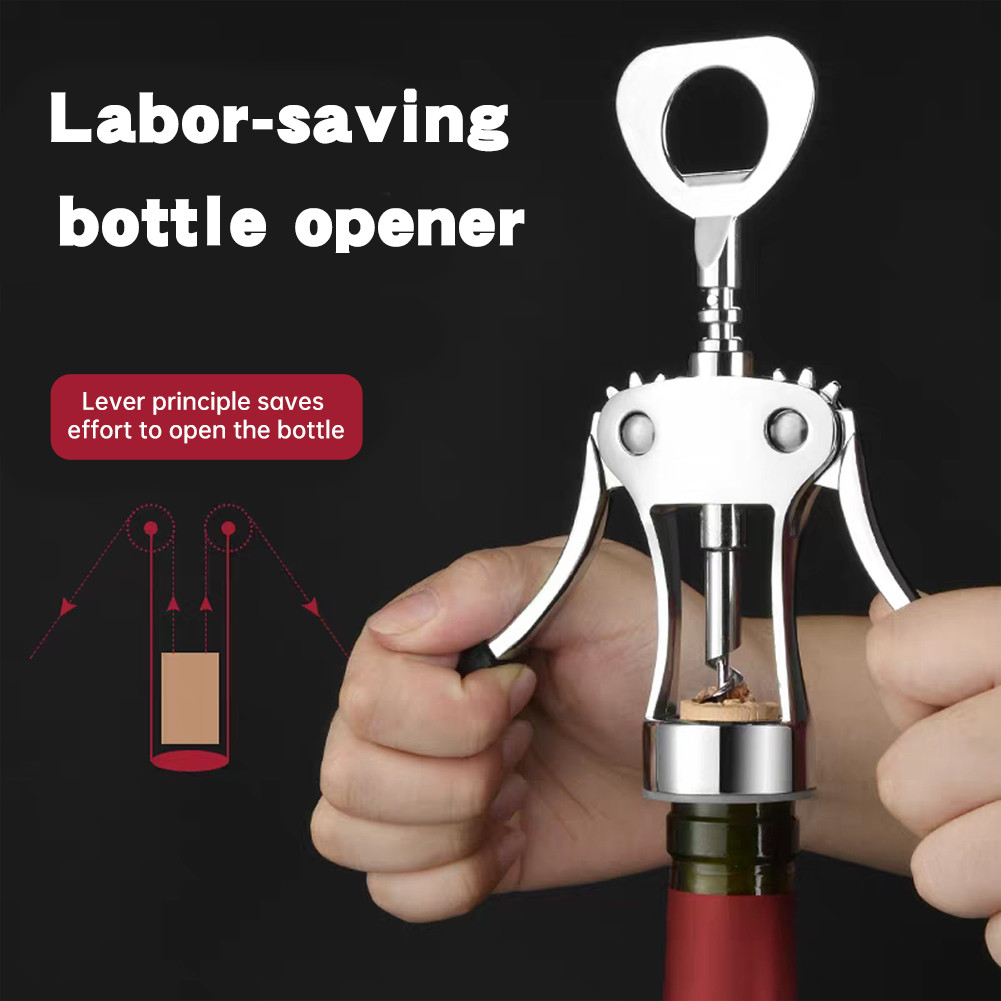 wine opener zinc alloy / wine corkscrew bottle opener premium/ Bottle Opener Wine Opener Zinc Alloy