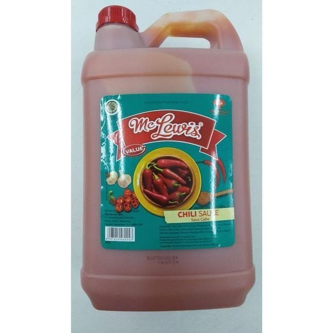 

Mc Lewis Chili Jerigen - 6 KG
