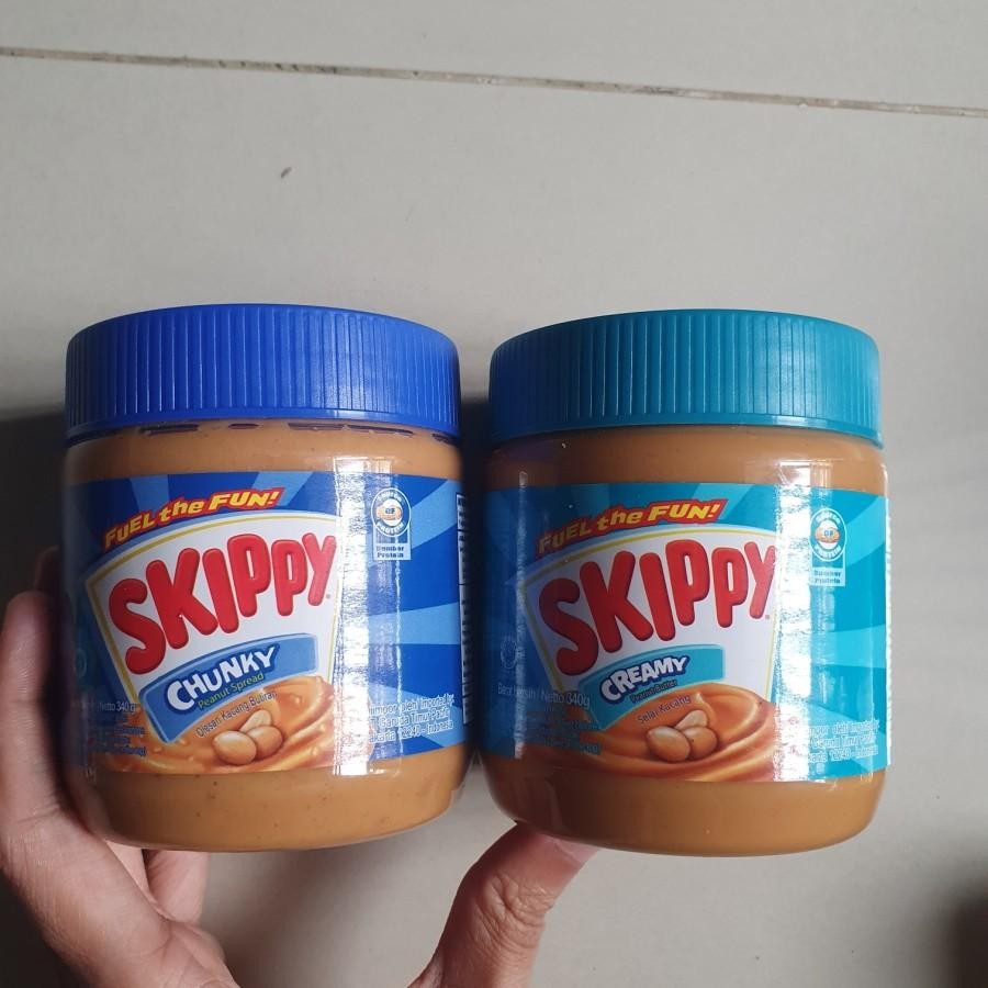 

Skippy Peanut Butter Selai Kacang Varian Chunky / Creamy 340gr