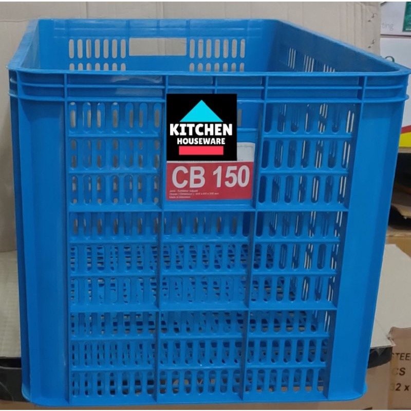 Keranjang Buah Ikan Daging Ayam Box Plastik Container industri