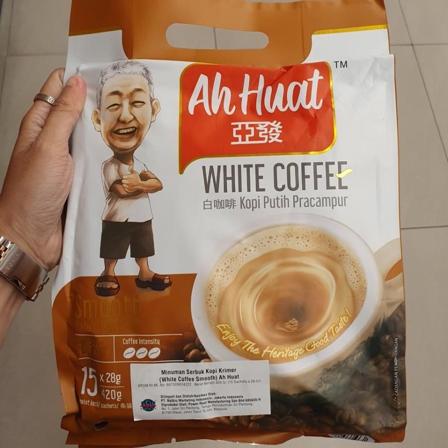 

Ah Huat White Coffee Smooth Kopi Sachet Import ( 15 Sachets )