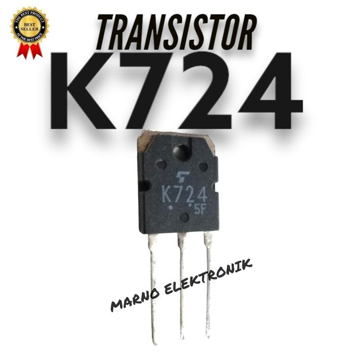 MR ELECTRO TRANSISTOR TR 2SK724 2SK 724 K724 K 724 ORI PART ASLI
