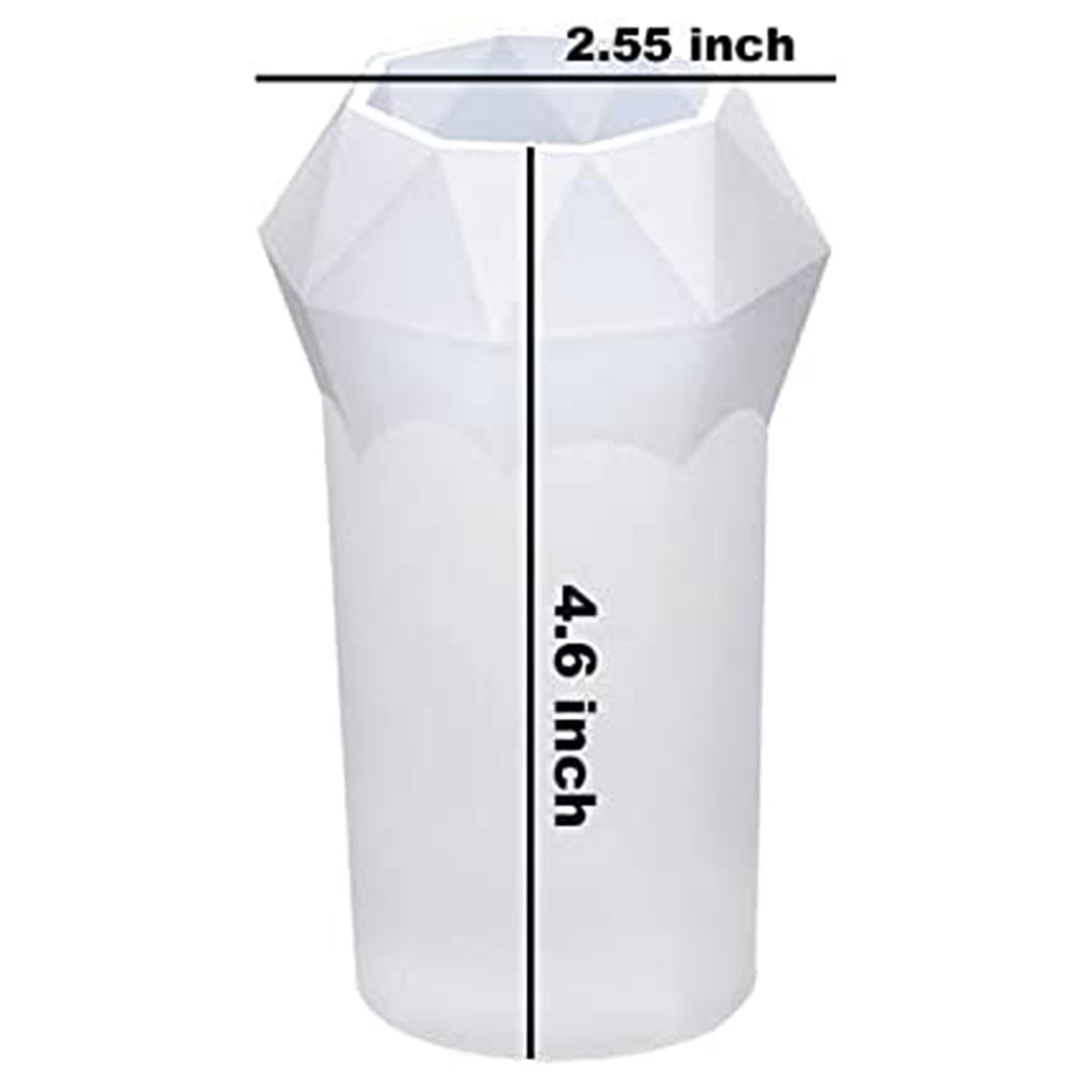 

AD30-Cone Resin Mold Silicone Diamond Shape Ring Holder Mold For Resin Casting Ring Cone Pyramid Silicone Mold