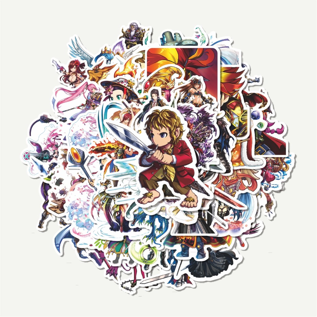 

Sticker Pack Stiker Game Brave Frontier Char Mix 11 | Sticker TUMBLR | Stiker LAPTOP KOPER HELM