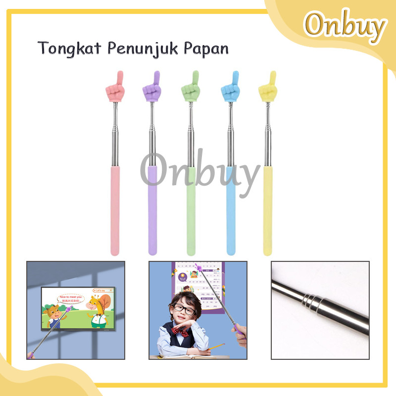 

Desain Jari Teleskopik / Tongkat Penunjuk Papan Tulis Praktis