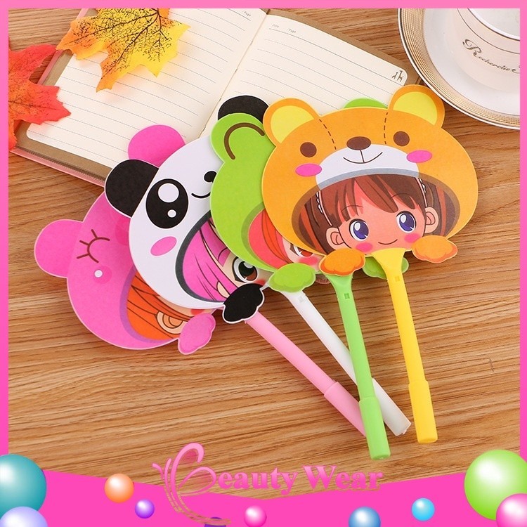 

Pulpen Kipas Karakter Animal Pena Kipas Cartoon Souvenir Lucu