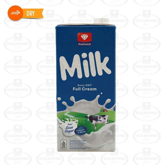 

f Diamond Milk UHT Full Cream 1 Lt