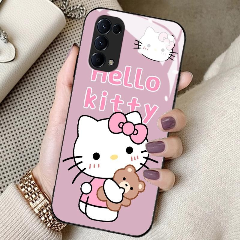 Kaca Glass Case For Oppo Reno 5 4G 5G Reno 6 Reno 7 Reno 4 Reno 2F Reno 2Z Reno 3 Reno 4F Reno 4 Lit