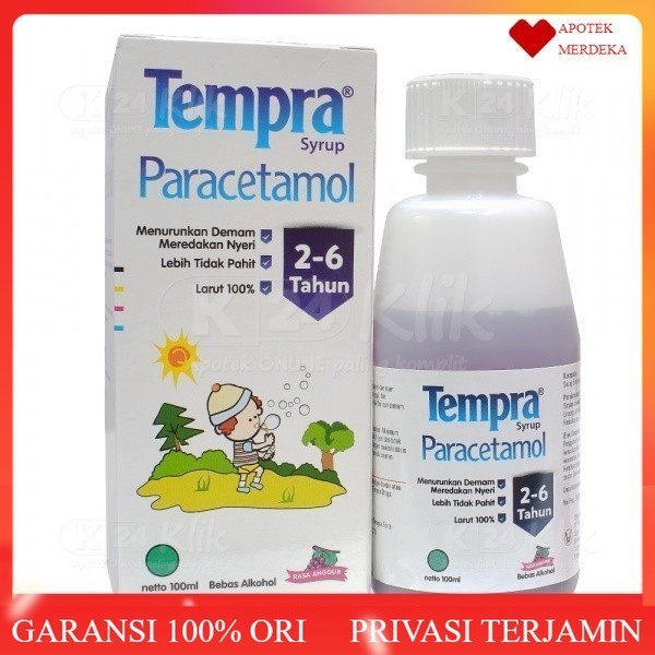 TEMPRA SYRUP / Tempra Sirup Obat Demam Anak