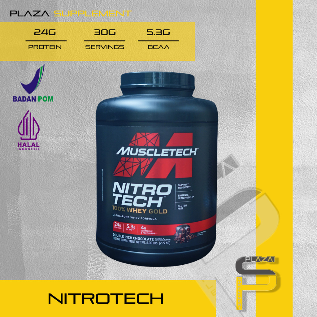 Muscletech Nitrotech Whey Gold 5,5 Lbs Nitro Tech Whey Gold Standard