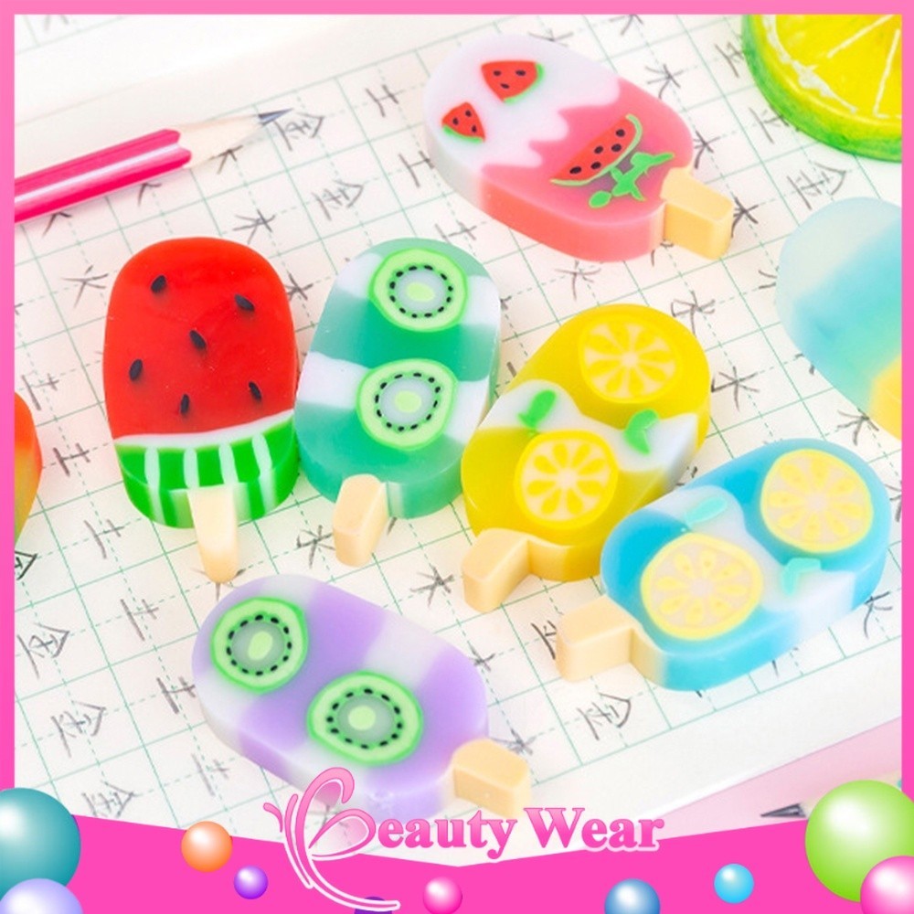 

Penghapus Pensil Karakter Es Krim Ice Cream Erazer Set 4pcs