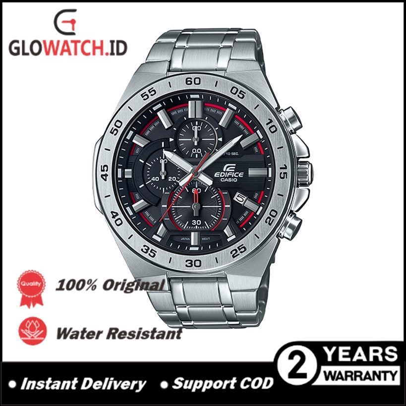 [Promo] Jam Tangan Pria Edifice EFR-564D-1AV / EFR564D-1AV Stainless Steel Original Casio (Garansi 2