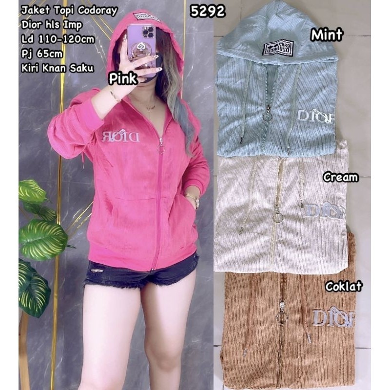 5292 Jaket Topi Codoray