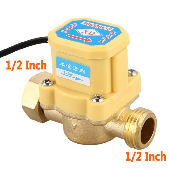 Saklar Pompa Otomatis Water Flow Switch Pompa Booster Ukuran 1/2 Inch