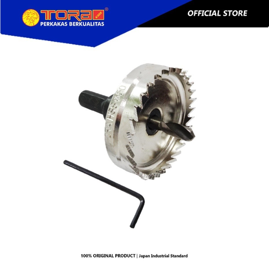 TORA Mata Bor Pelubang Besi 40 mm - Hole Saw For Metal HSS