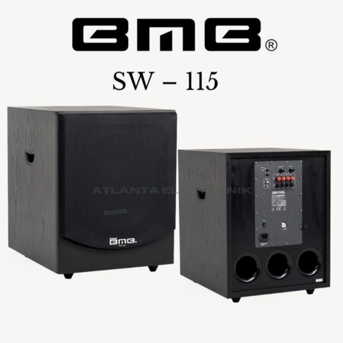 Promo Speaker Subwoofer Aktif BMB SW-115/SW 115/SW115 SUB 15 Inch Garansi 3 Tahuin