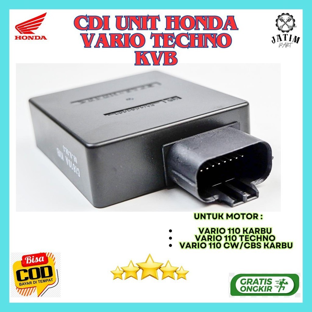 CDI Honda Vario 110 Lama Karbu KVB / CDI UNIT HONDA VARIO LAMA Original Premium - 30410-KVB-N51