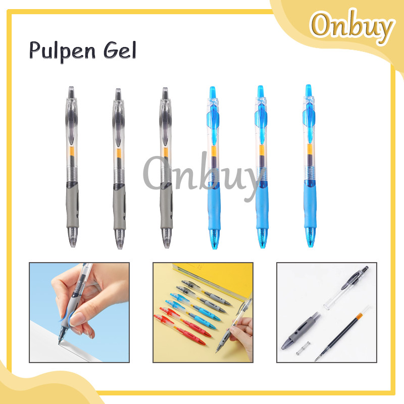 

Pulpen Mekanik / Gelpen Kualitas Bagus / Sekolah Pena Pen Pencet Tinta Cair