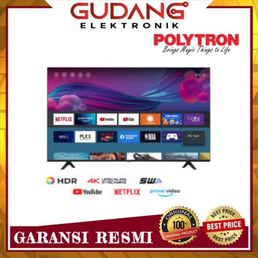 LED TV 50 INCH POLYTRON PLD 50UV8959 SMART TV 4K UHD LED POLYTRON PLD-50UV8959