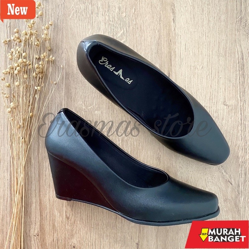 Sepatu kerja wanita yg terviral ERASMAS WG7 hak 7CM - Sepatu Dinas Wanita Sepatu Kerja wanita Sepatu