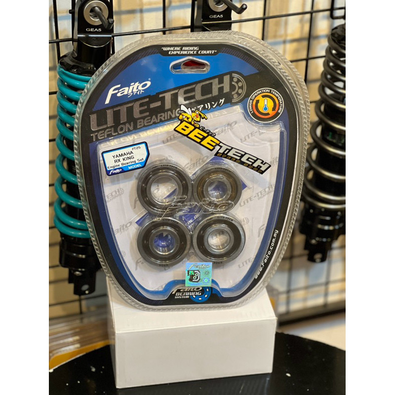 BEARING (LAHAR) MESIN SET RX-KING LITE-TECH ORIGINAL FAITO