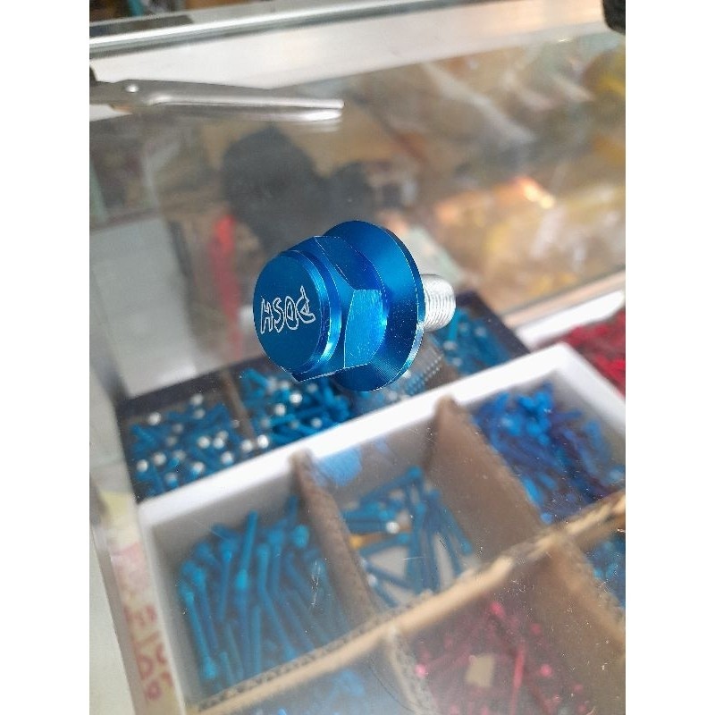 baut komster ninja rr posh factory almunium cnc variasi