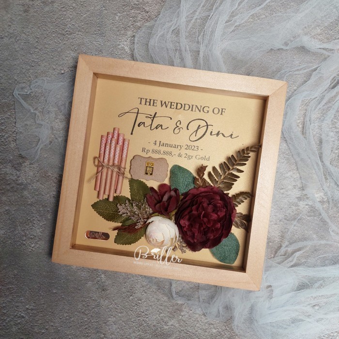 Mahar Pernikahan Rustic -Mahar Seserahan Rustik Murah
