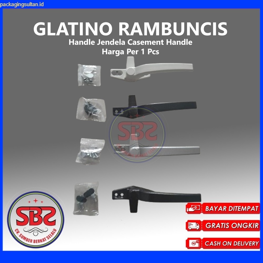 (GLATINO) Rambuncis Jendela Handle Jendela Casement Handle