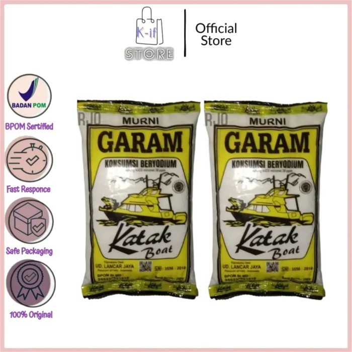 

[K-ifstore] Garam Cap Katak Boat 250g