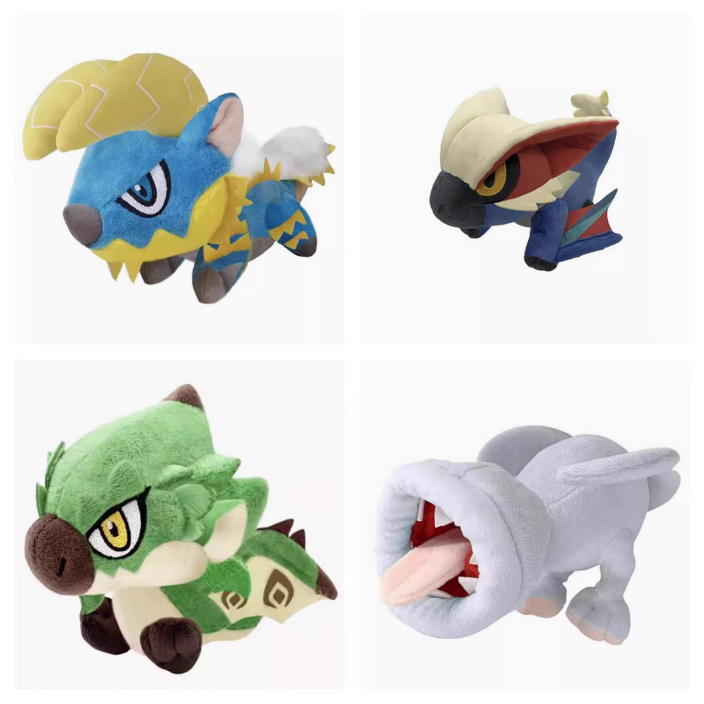 [PRE-ORDER] Monster Hunter Dawn Rise Capcom Boneka Mewah Bulan Xunlong Pria Api Naga Aneh Naga Serig