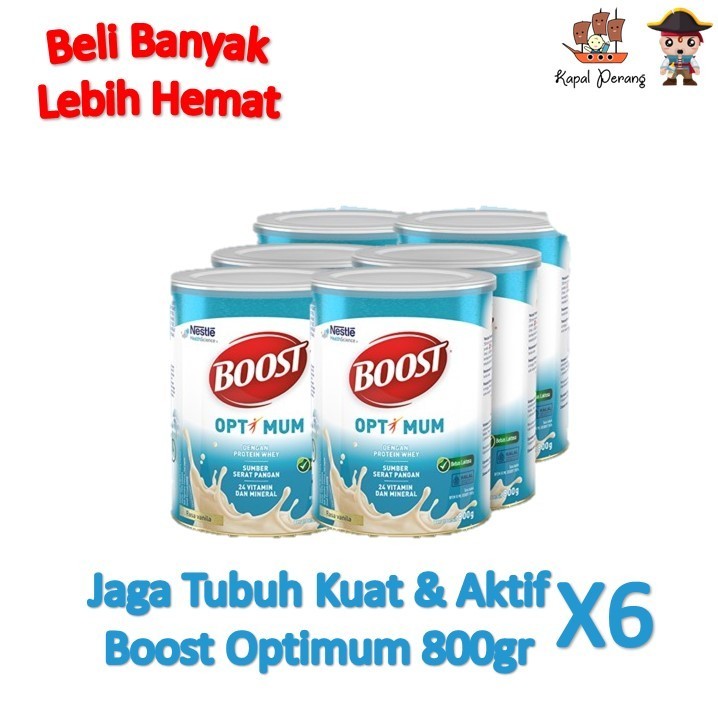 

Boost Optimum 800 gram x 6pcs