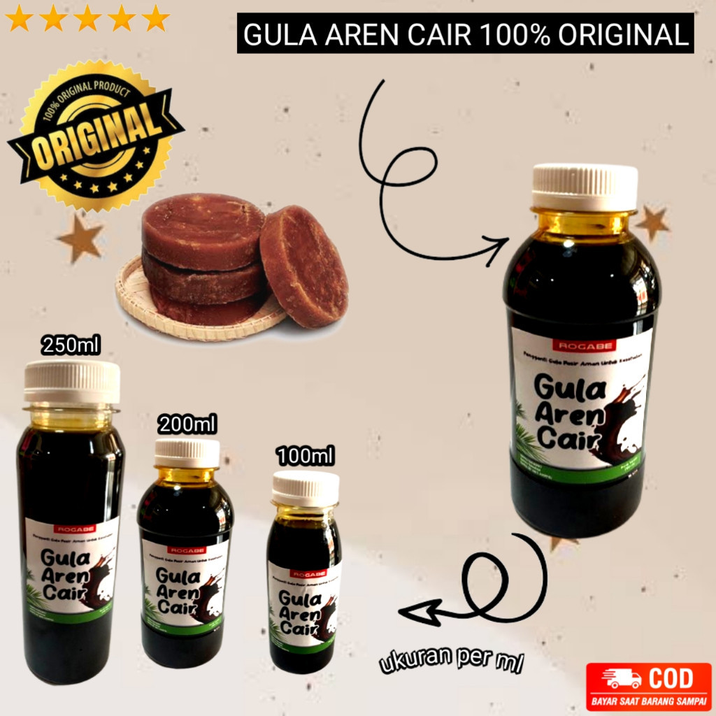 

Gula Aren Cair - 100% Asli Tanpa Campuran - Gula Aren - B N